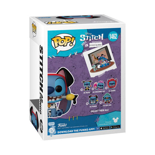 Disney Stitch Pongo Costume Pop! Vinyl