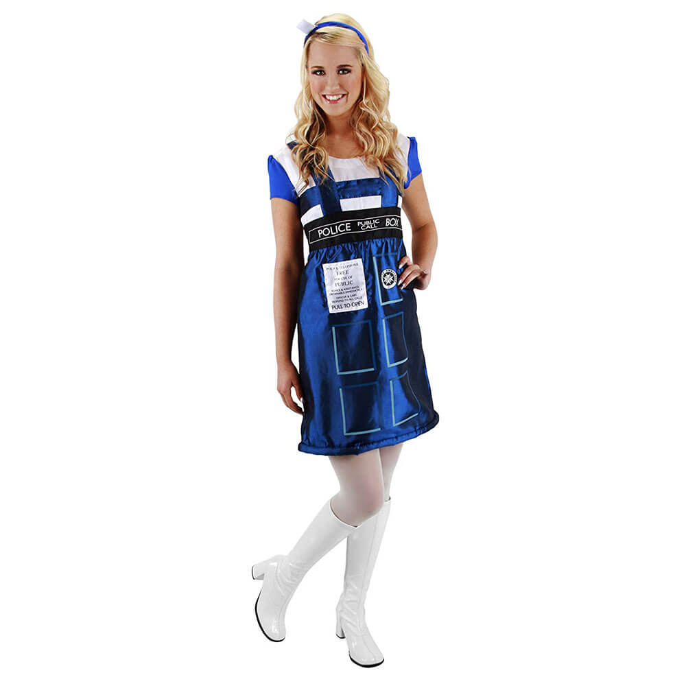 Doctor Who TARDIS -kostuumjurk