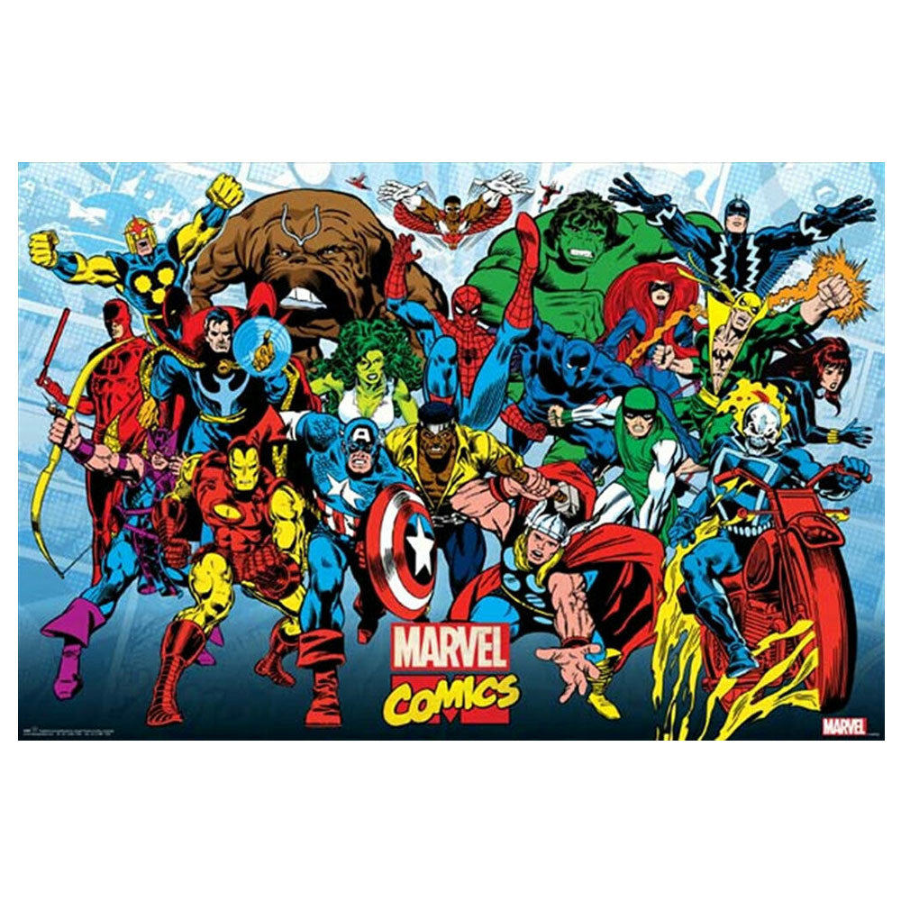 Plakat Marvel Comics