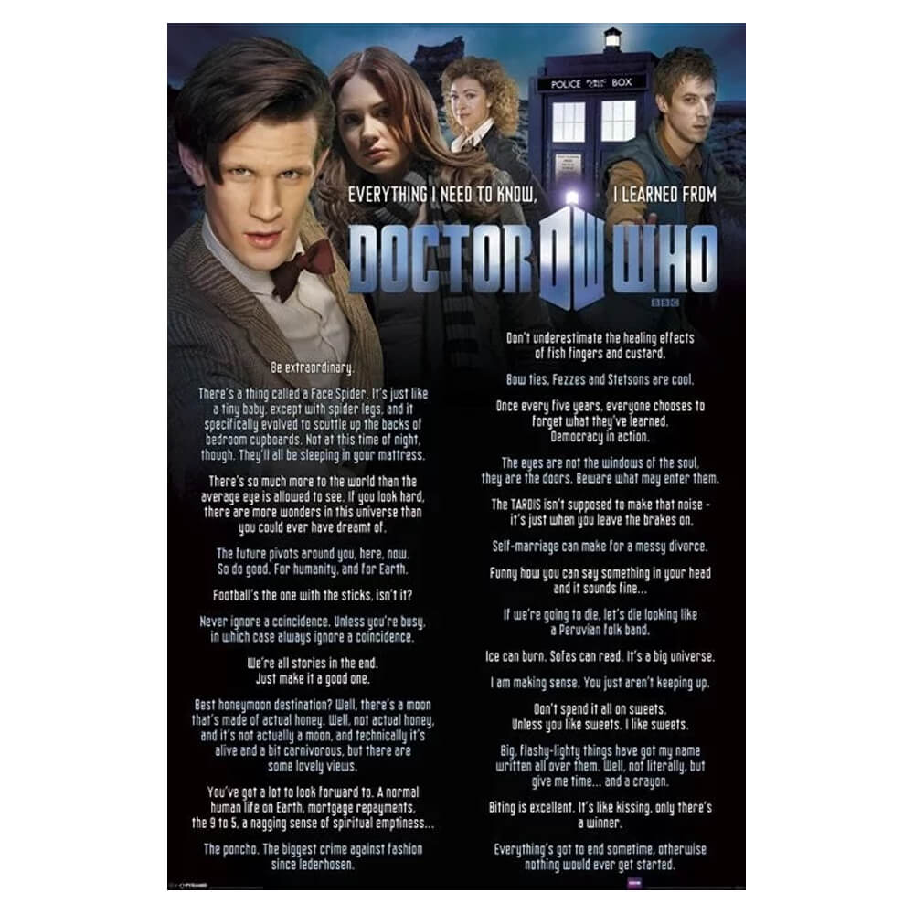 Doctor Who plakat