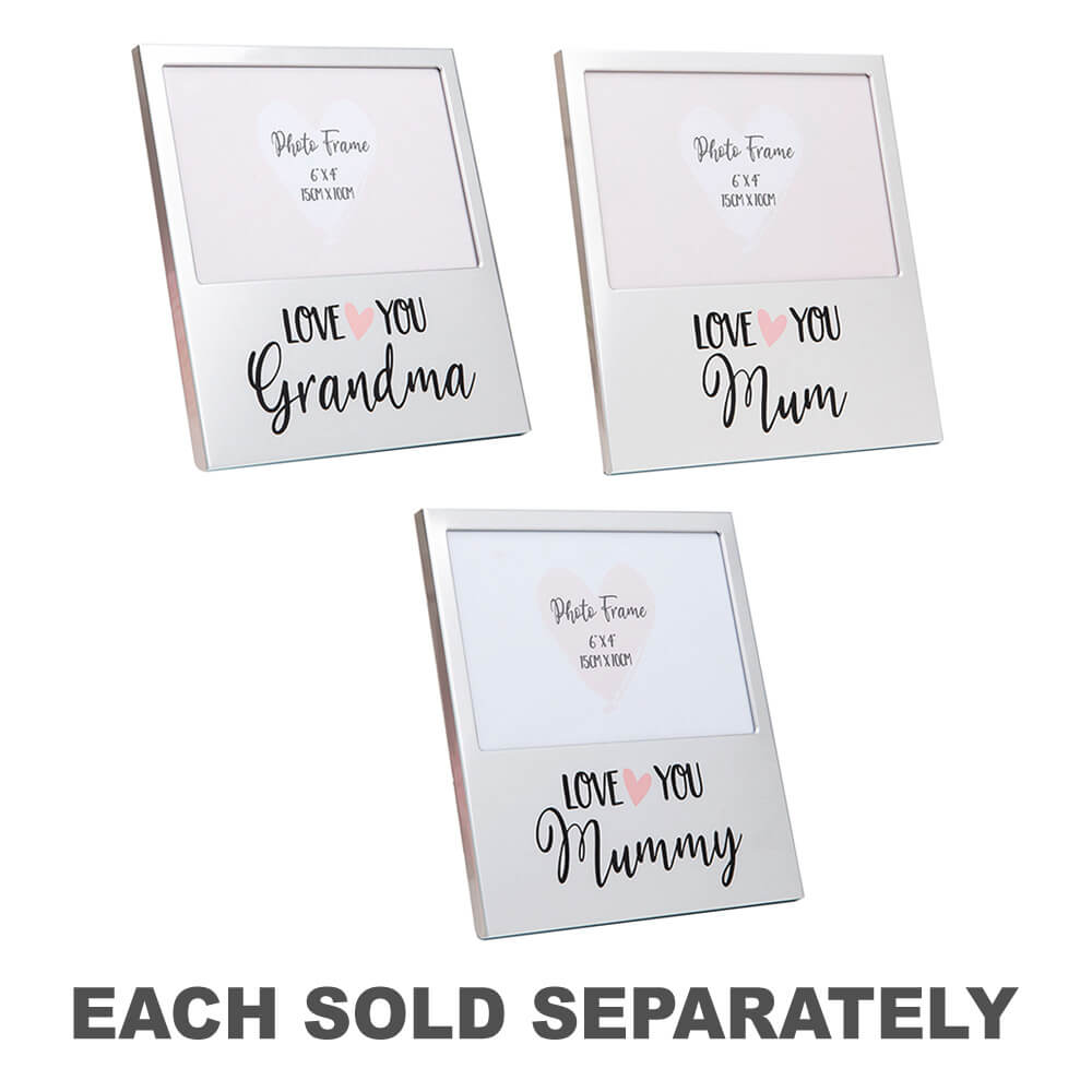 Mothers Day Gifts Love You Aluminium Photo Frame