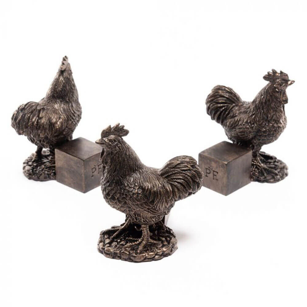 Jardinopia Antique Bronze Potty Stopy (3PC)