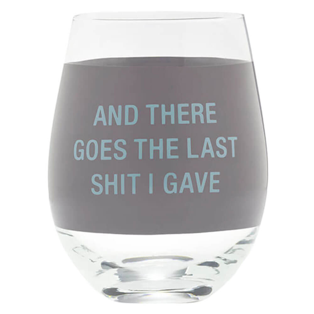 Say What Wine Glass 470mL