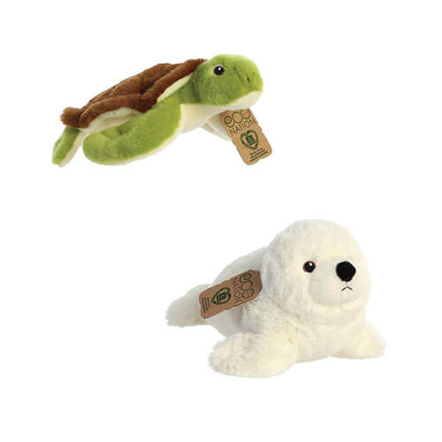 Eco Nation Recycled Filled Aquatic Plush