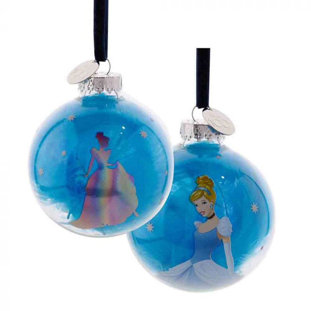 Disney 100 Cinderella Christmas Glass Bauble