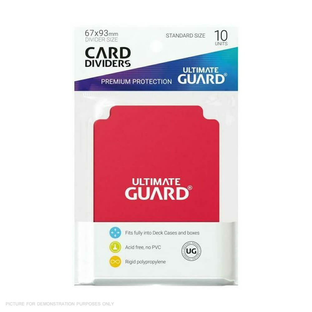 Divisores de tarjeta de tamaño estándar de Ultimate Guard 10pk