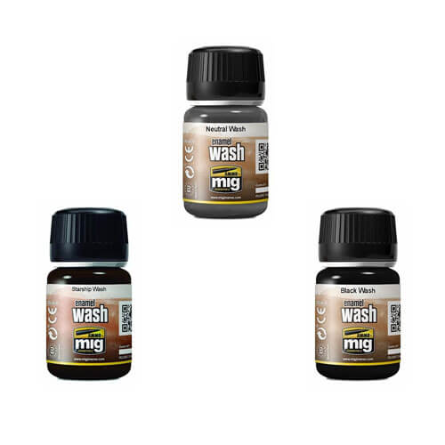 Ammo by MIG Enamel Washes 35mL