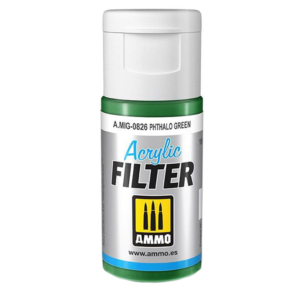 Amunicja przez filtr akrylowy MIG 15 ml