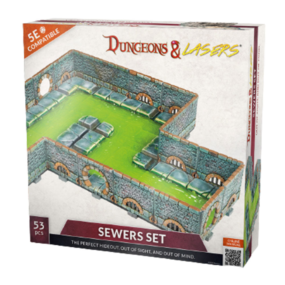  Dungeons & Lasers RPG Miniatur