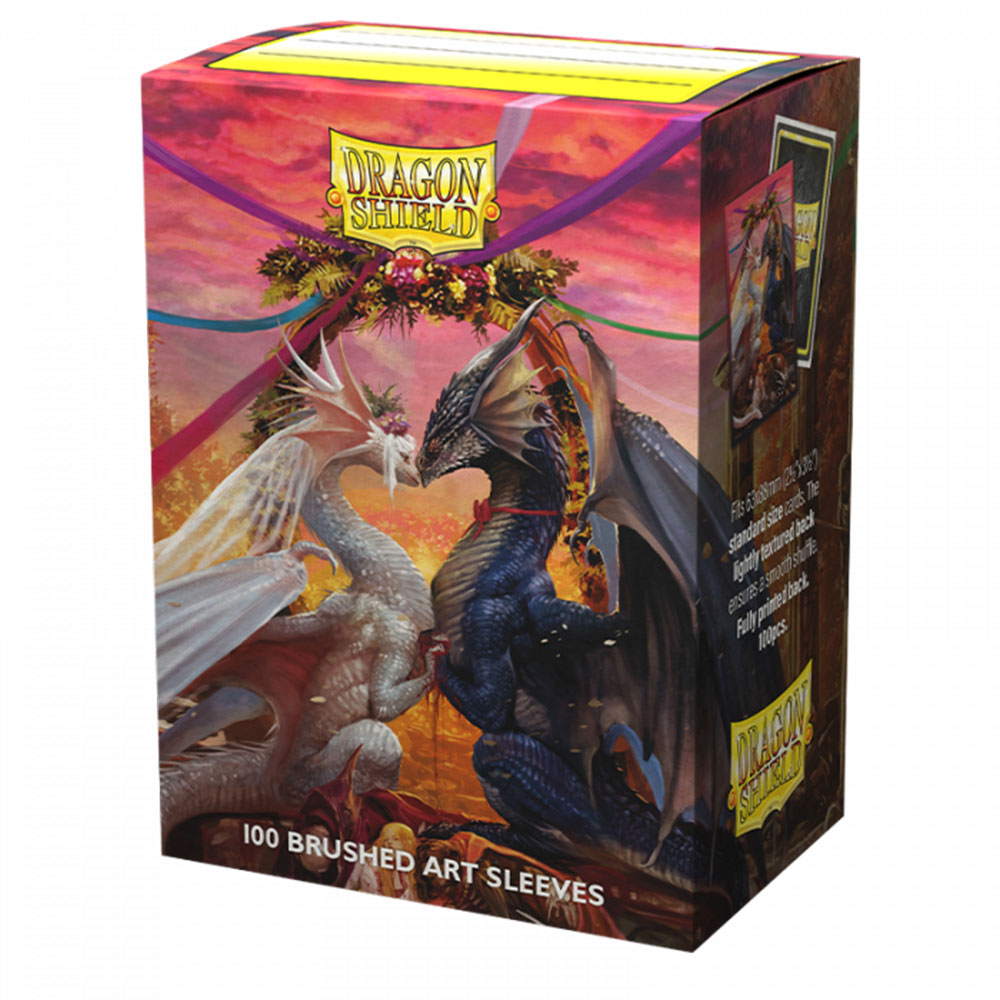 Dragon Shield Bushed Art Sleeve 100pc