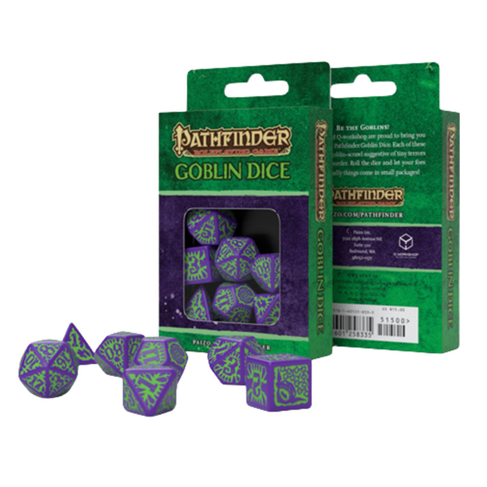 Q Workshop Pathfinder Dice (Set of 7)