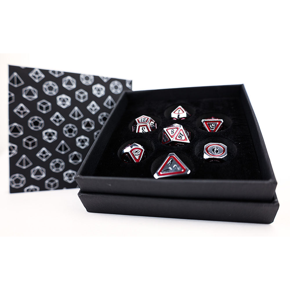 LPG Metal RPG Concentric RPG DICE SET