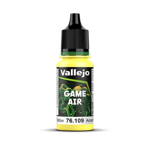 Vallejo Game Air Acrylic Paint 18mL (Yellow)