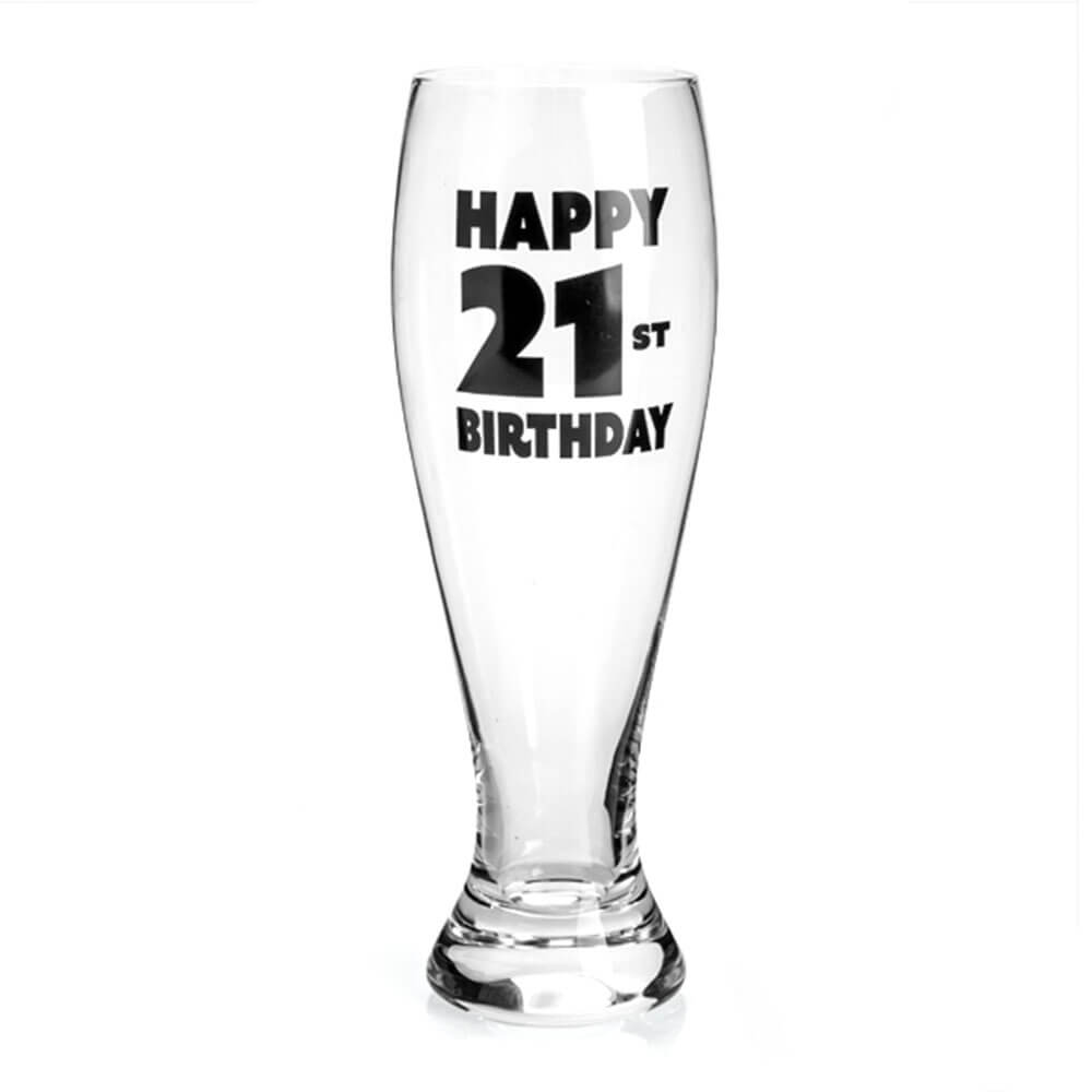 Joyeux anniversaire Verre Pilsner