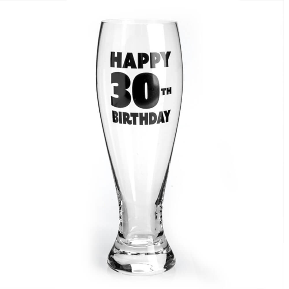 Joyeux anniversaire Verre Pilsner