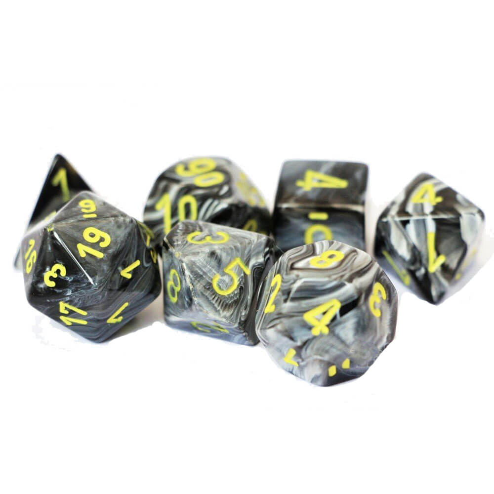  Chessex D10 Polyedrisches Vortex-Set mit 10 Würfeln