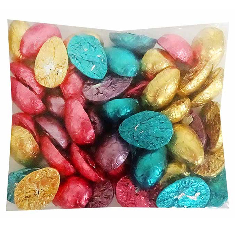 Sjokolade perler sjokolade halv egg burgandy mix