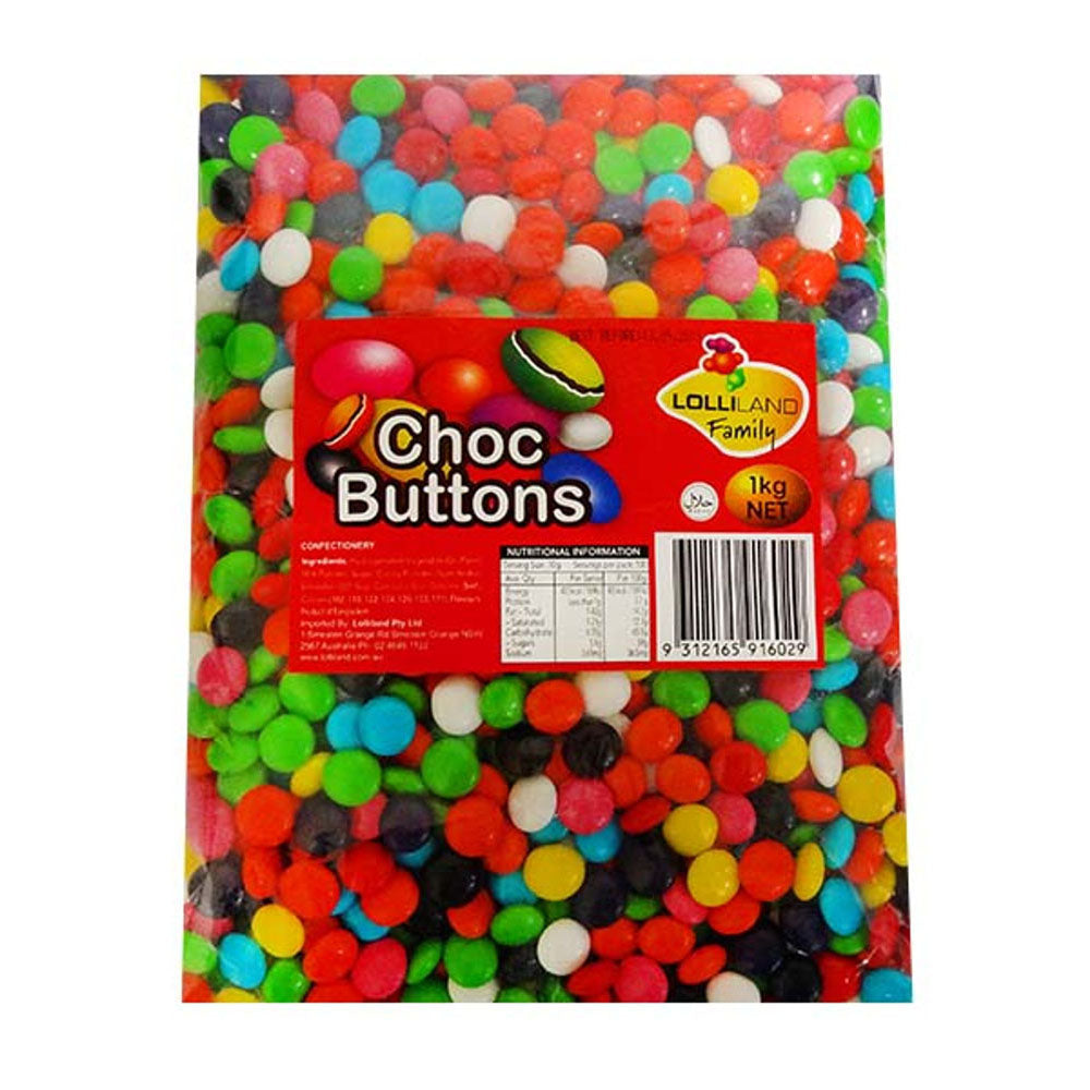 Lolliland Choc Buttons 1kg