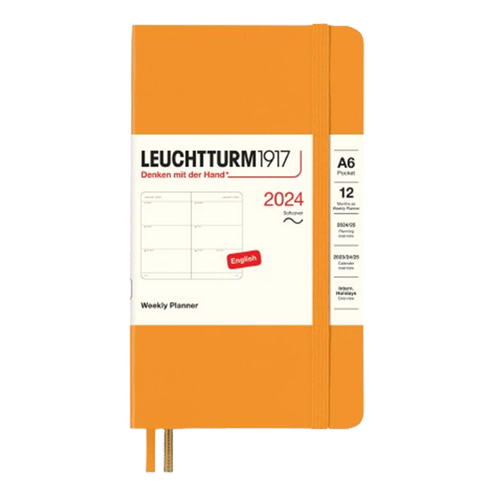 2024 A6 -veckor Pocket Planner (SoftCover)