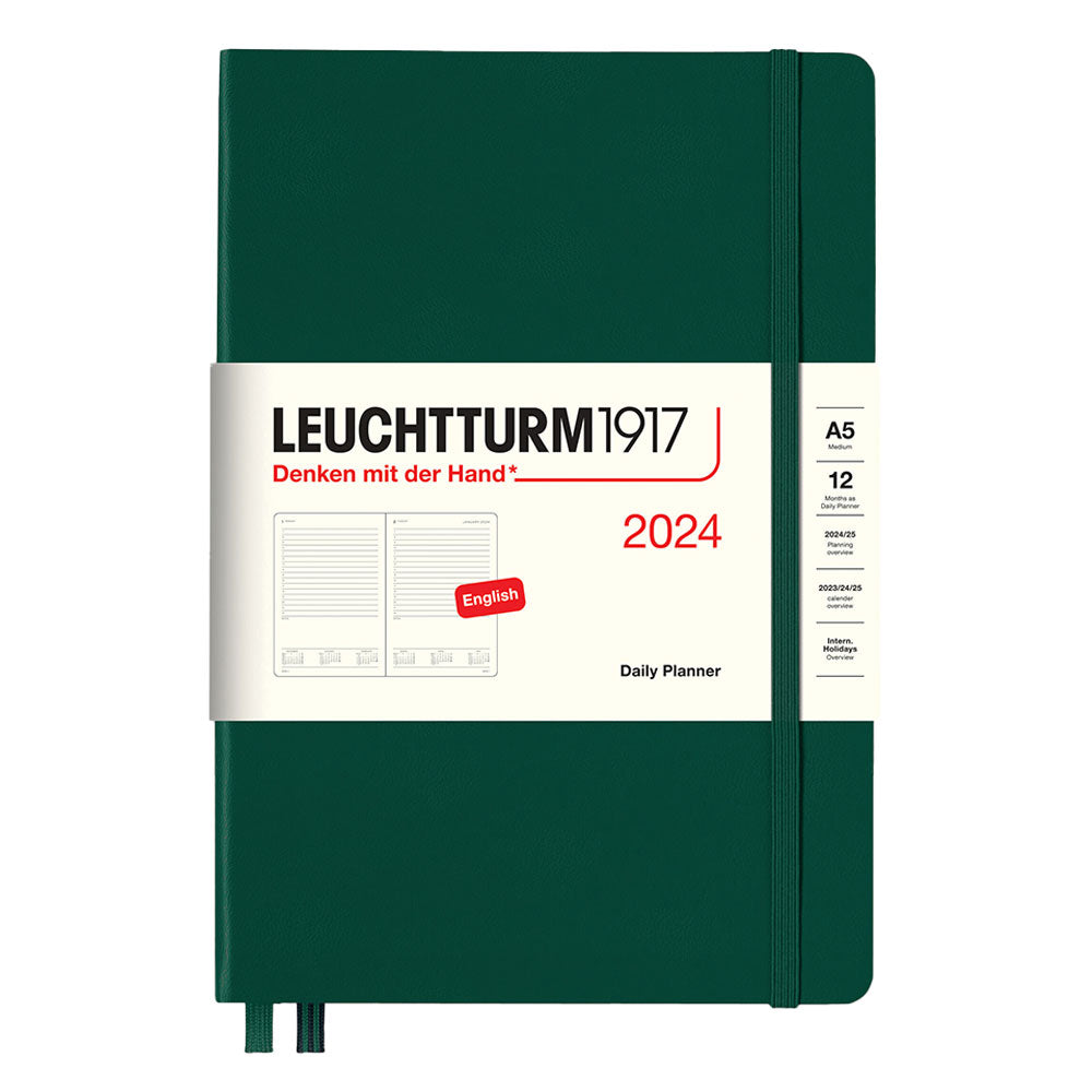 LEUCHTURM 2024 Planificateur quotidien A5