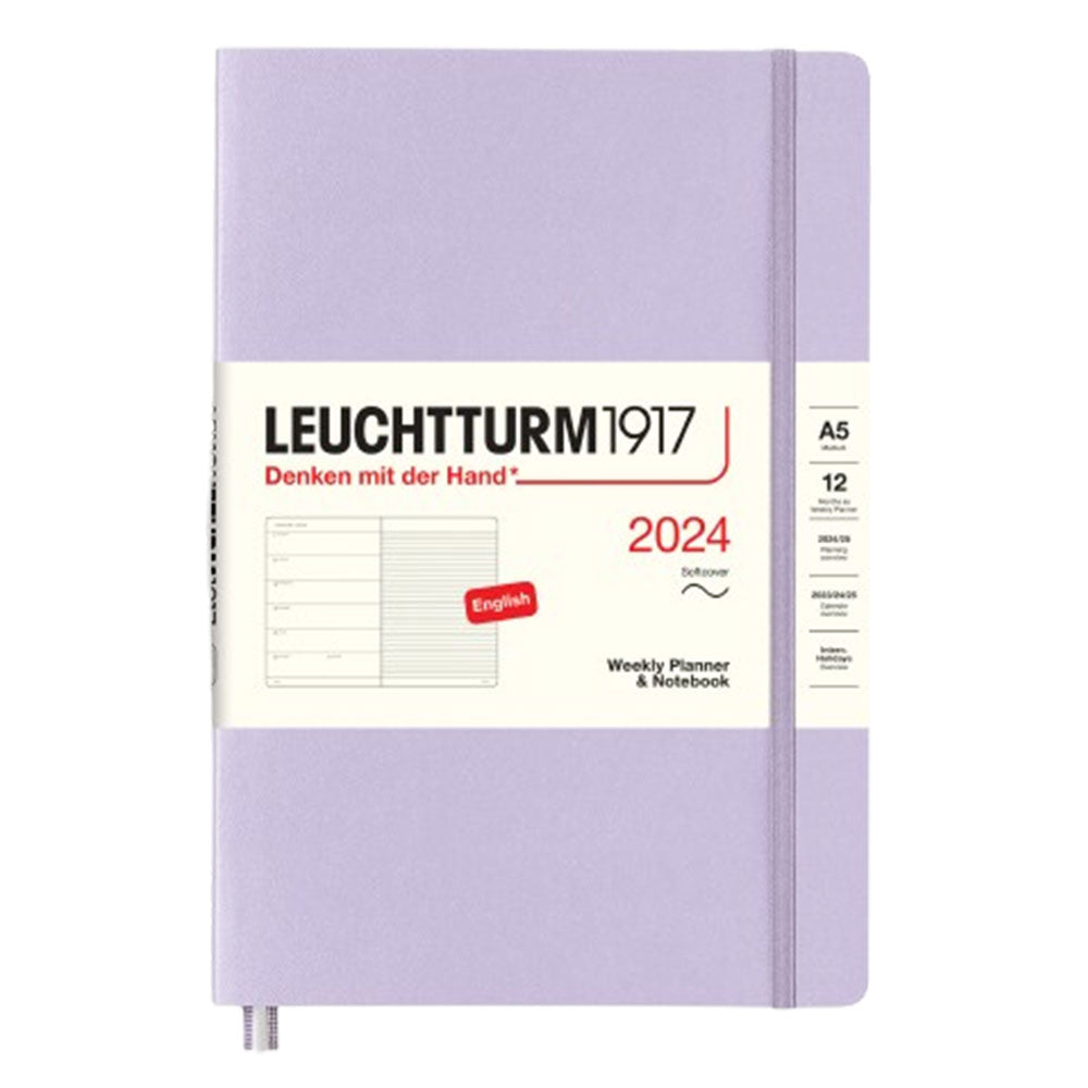 2024 A5 Uge Planner & Notebook (Softcover)