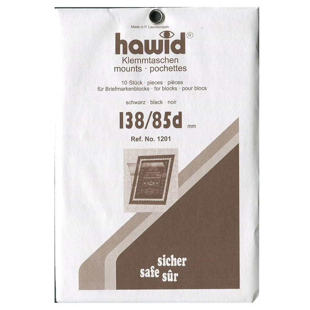 Hawid Mount Block 10PK (negro)