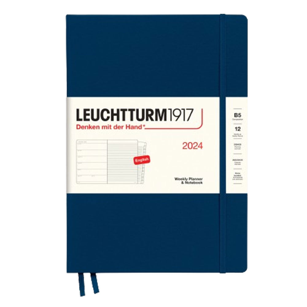 2024 B5 wekelijkse planner & notebookcompo met boekje