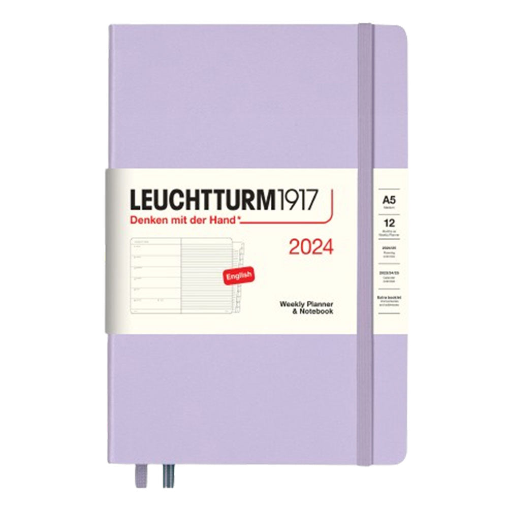 2024 A5 Week Planner & Notebook con opuscolo