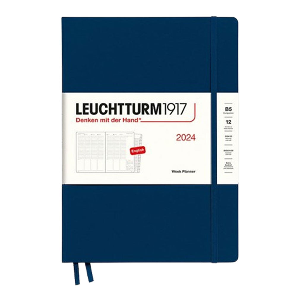 2024 B5 Weekly Planner Composition w/ Booklet