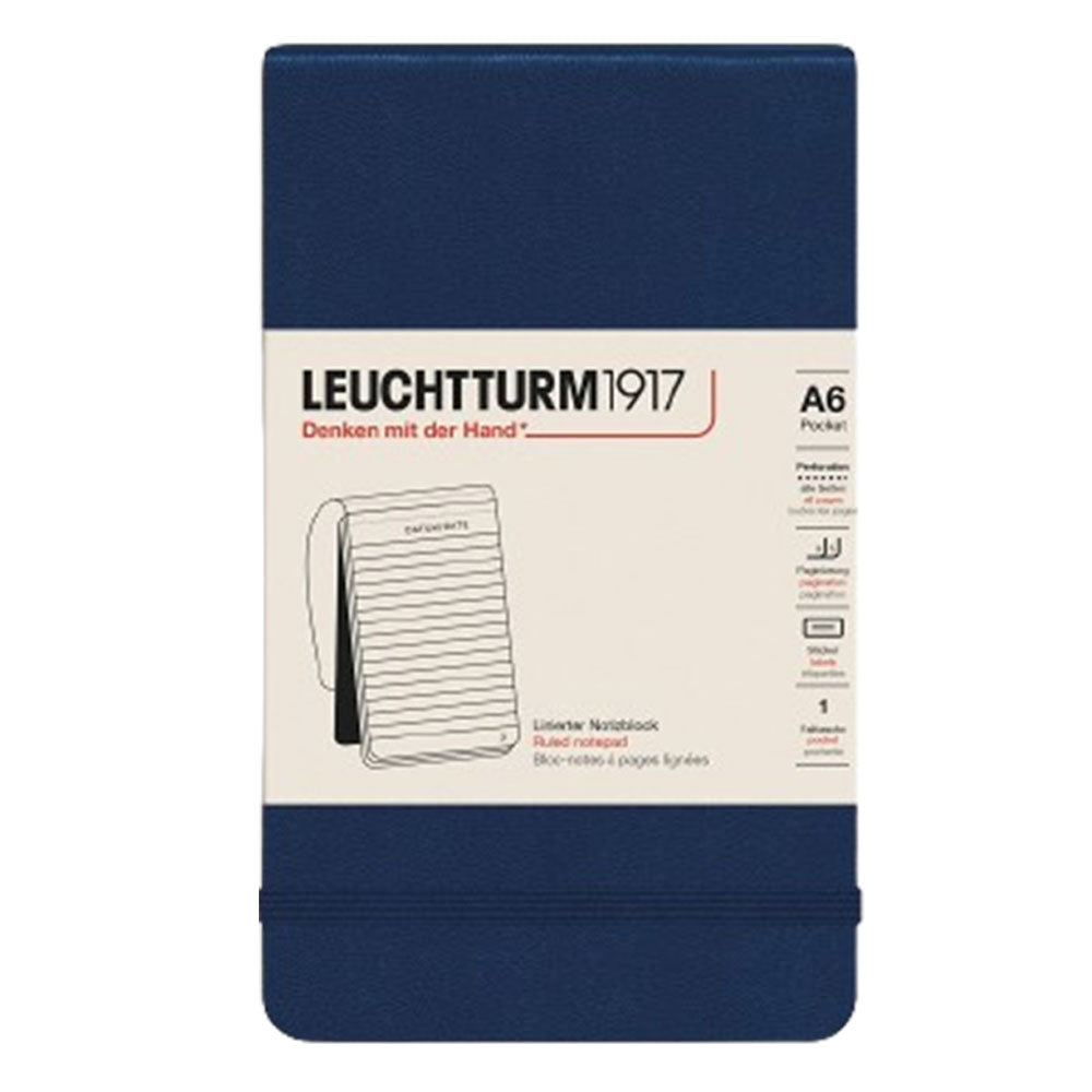 Reporter A6 184-siders lomme Notepad (Navy)