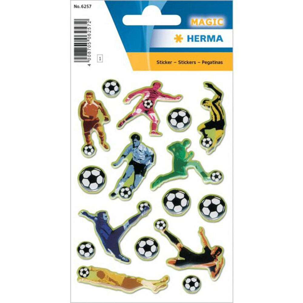 Herma Soccer Animals 3D Sticker