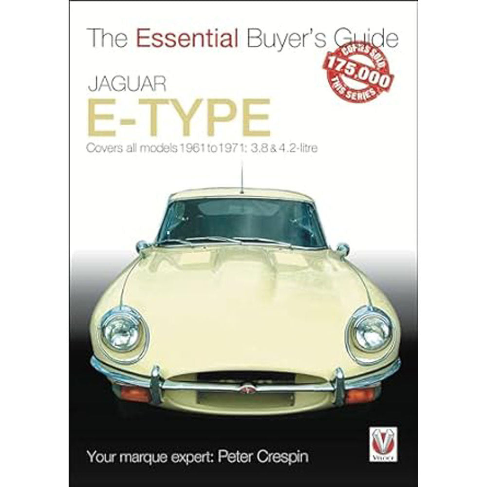 Jaguar E-Type 3.8 and 4.2 Litre Book by Peter Crespin