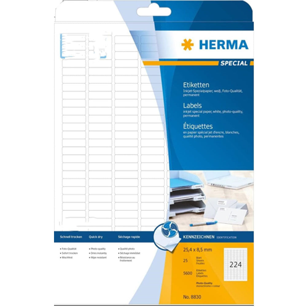 Herma Inkjet Labels A4 25pc