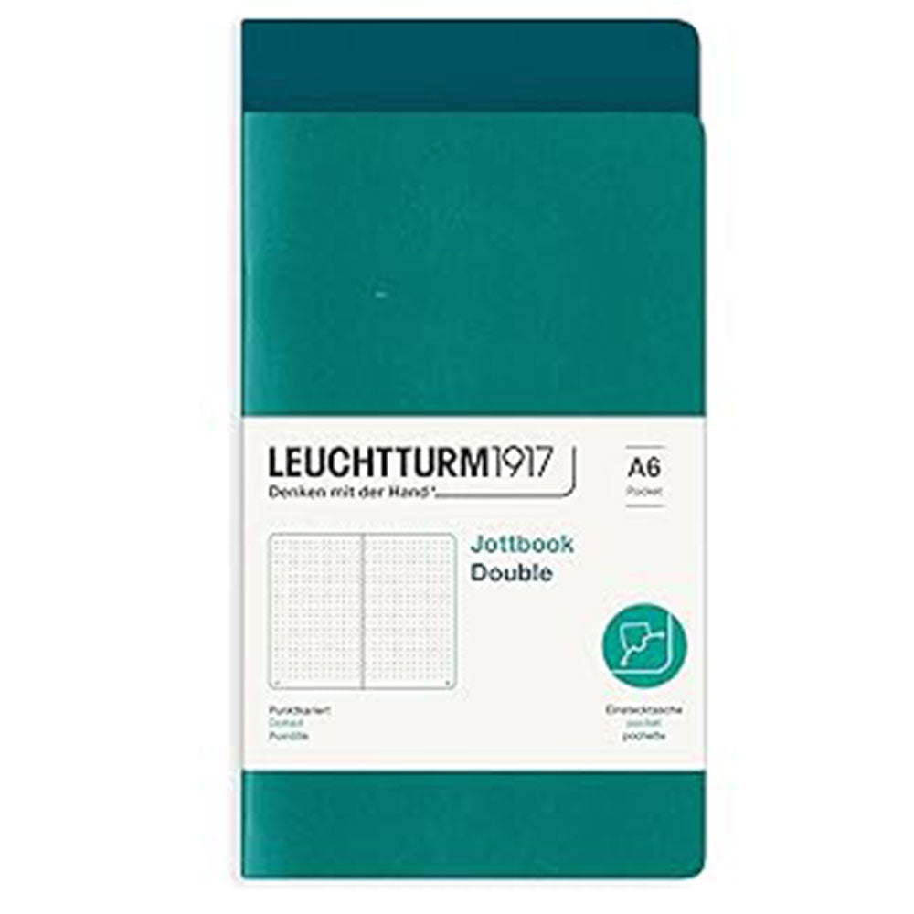 Leuchtturm Twin Pack Jottbook Dotted A6