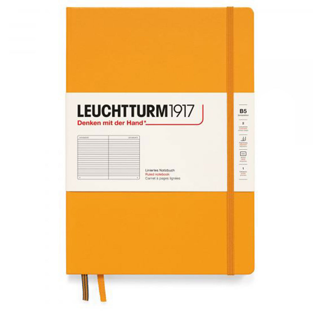 Leuchtturm HC組成はノートブックb5を支配しました