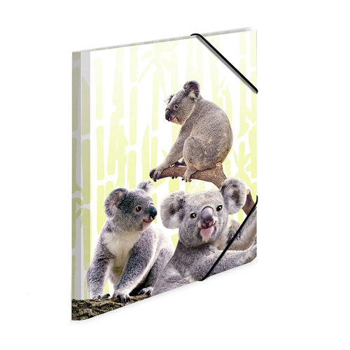 Herma Elasticated PP Folder Koala Family