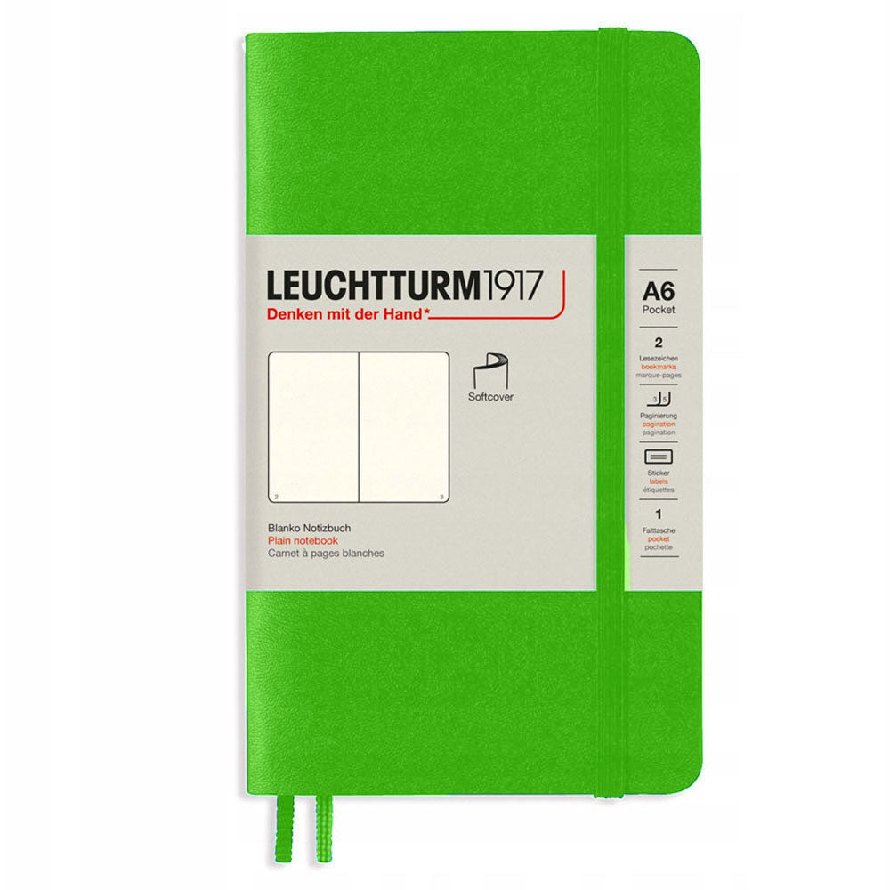 Leuchtturm Softcover Plain Notebook A6