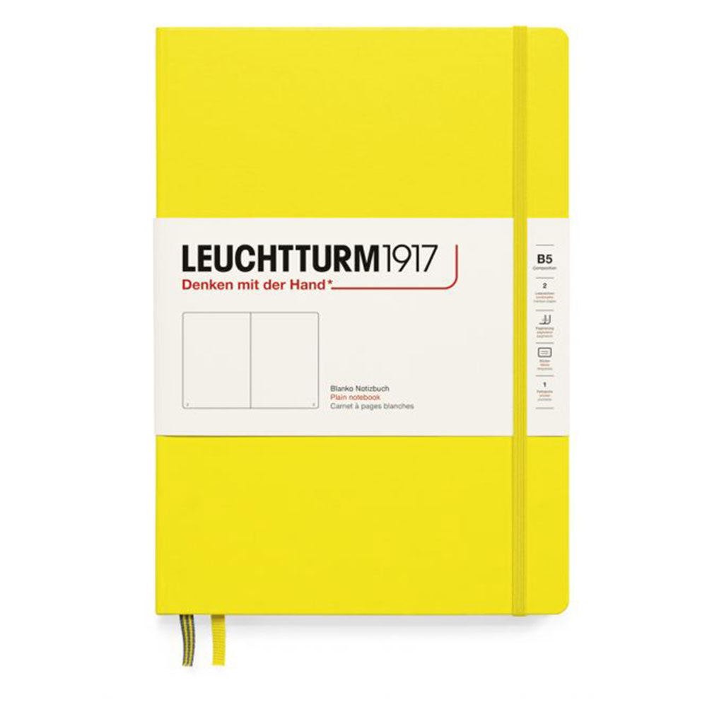 Leuchtturm HC Composition Plain Notebook B5