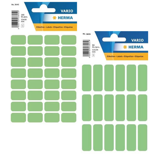 Herma Multi-Purpose Labels (Green)