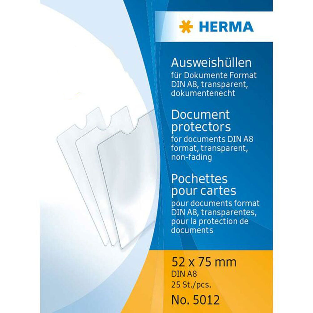 Herma Document Protectory 25pk