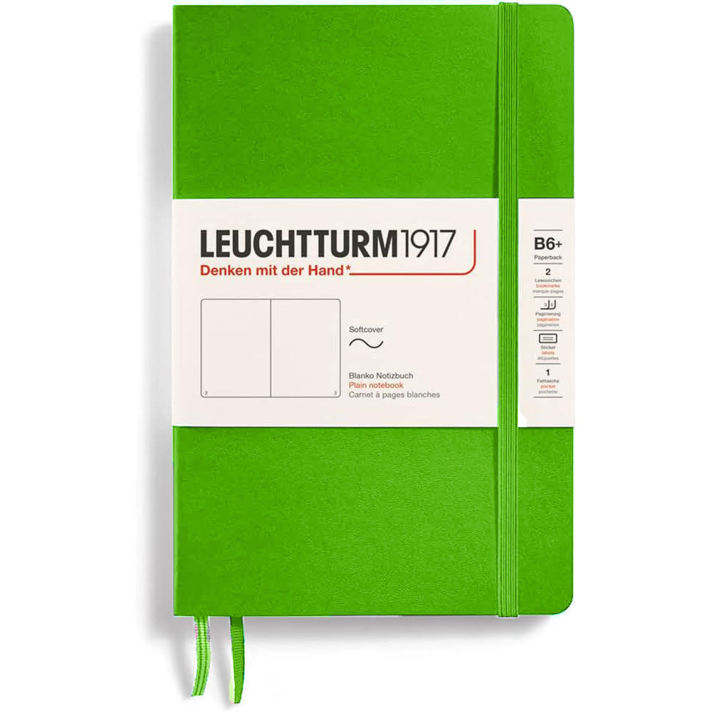 Leuchtturm SC Pocketbok Plain B6+ Notebook123pg