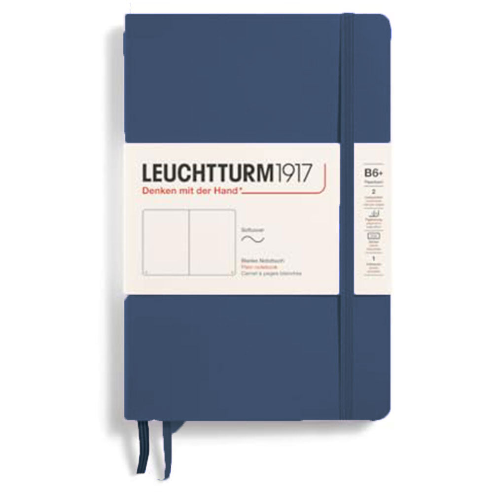 Leuchtturm SCペーパーバックプレーンB6+ノートブック123pg