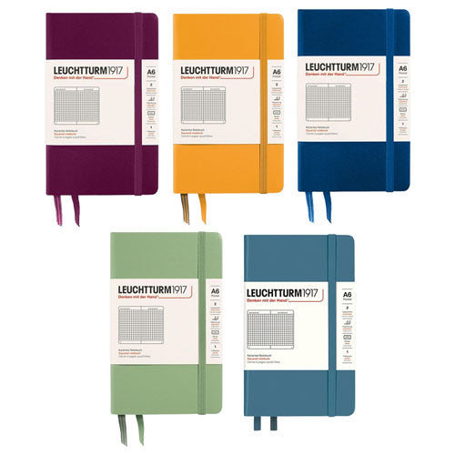 Leuchtturm Hardcover Squared Notebook A6