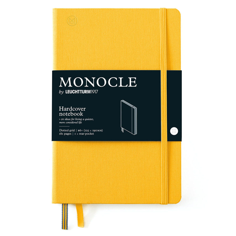 Monocle w twardej oprawie akordeon kropkowane notebook B6+