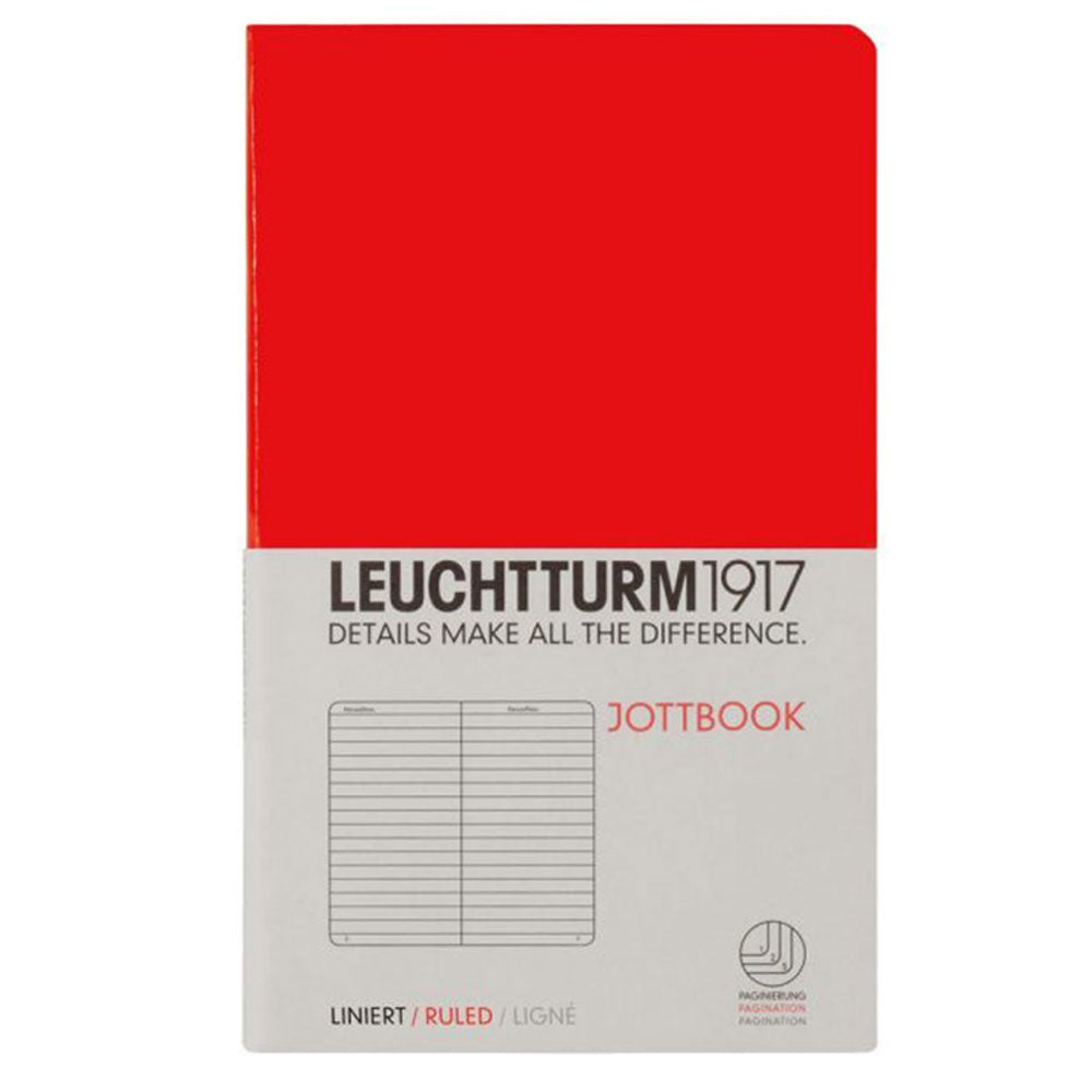 Leuchtturm Pocket JottBook fodrade 60 sidor A6