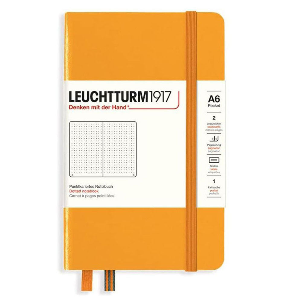 Leuchtturmハードカバー点線のノートブックA6