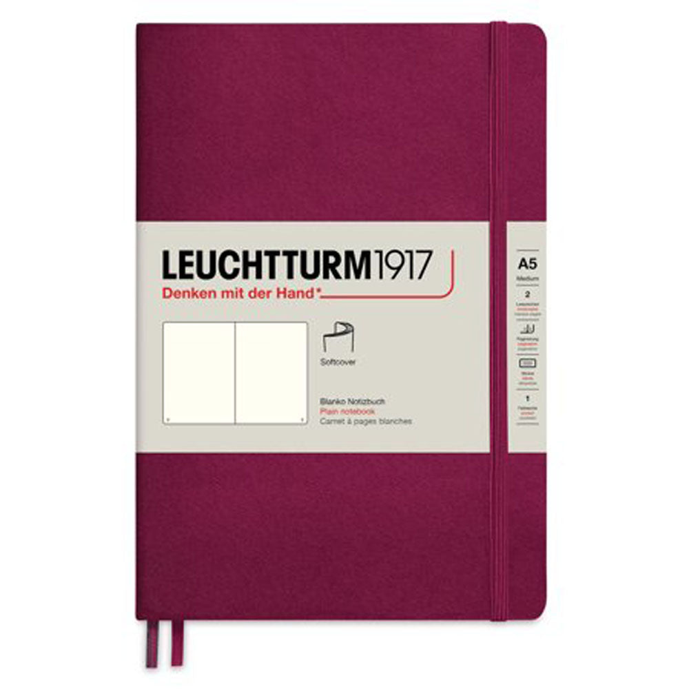 Leuchtturm SoftCover Plain Notebook A5