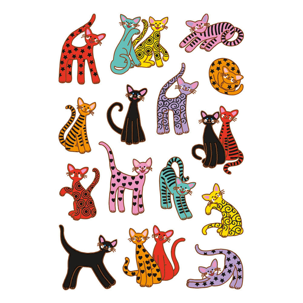 Herma Decor Abstract Cats Sticker