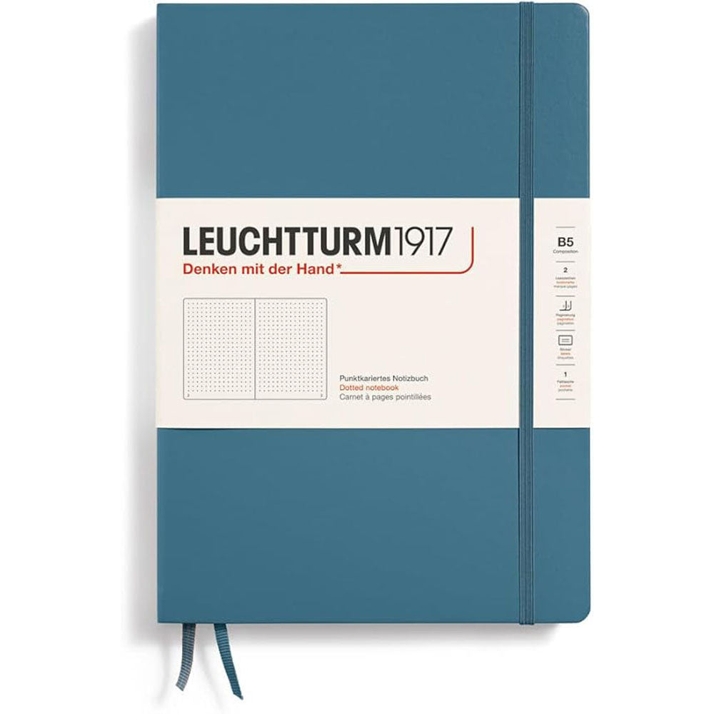 Leuchtturm HC Composition prickade anteckningsbok B5