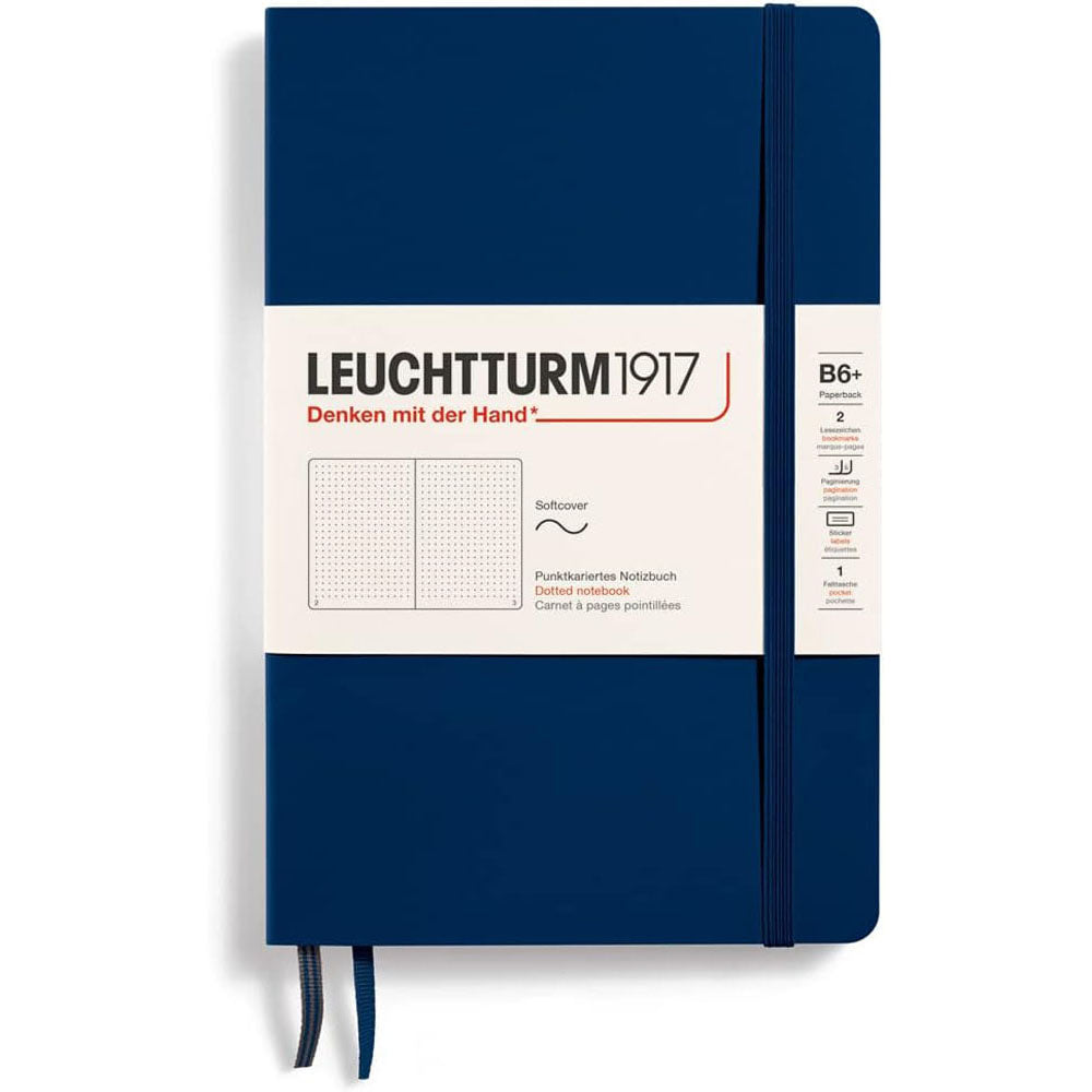 Leuchtturm SC Paperback Dane B6+ Notebook123pg